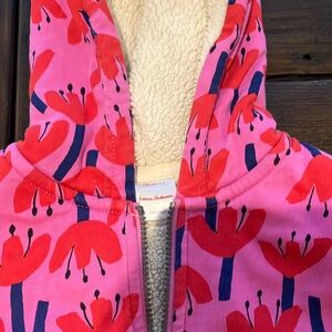 Hanna Andersson Pink Floral Hoodie